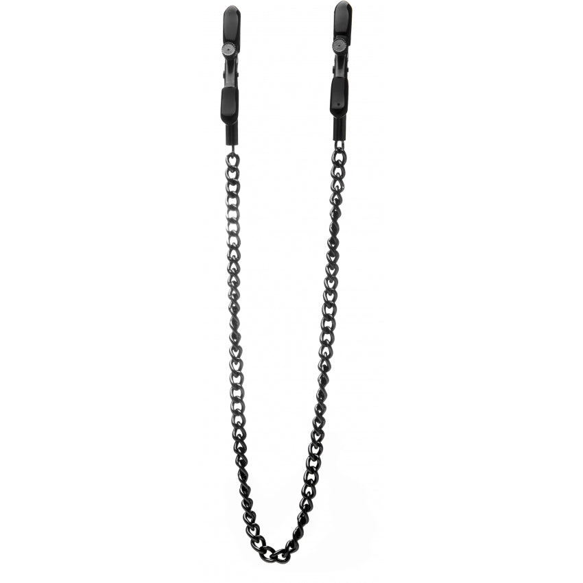 Shots Toys | OUCH! Adjustable Nipple Clamps Black