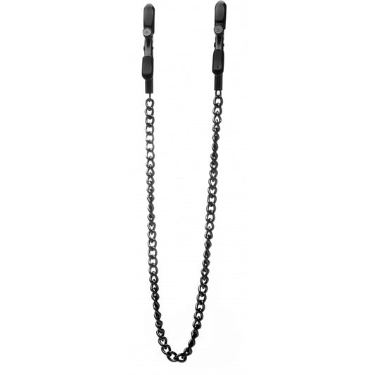 Shots Toys | OUCH! Adjustable Nipple Clamps Black