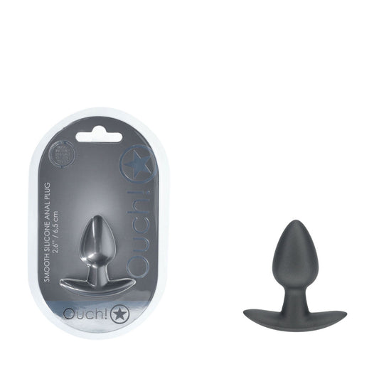Shots Toys | OUCH! Anal Plug - Small - Gun Metal