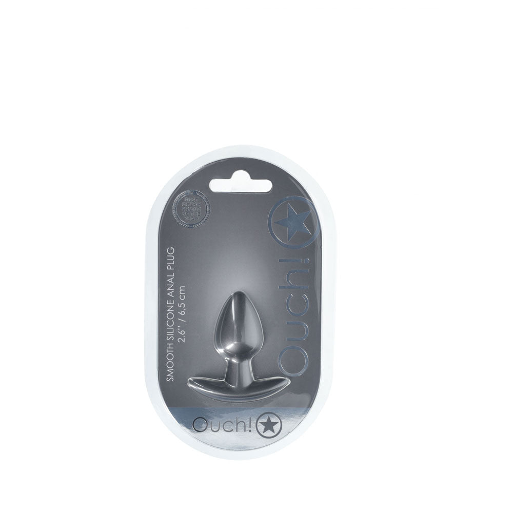 Shots Toys | OUCH! Anal Plug - Small - Gun Metal