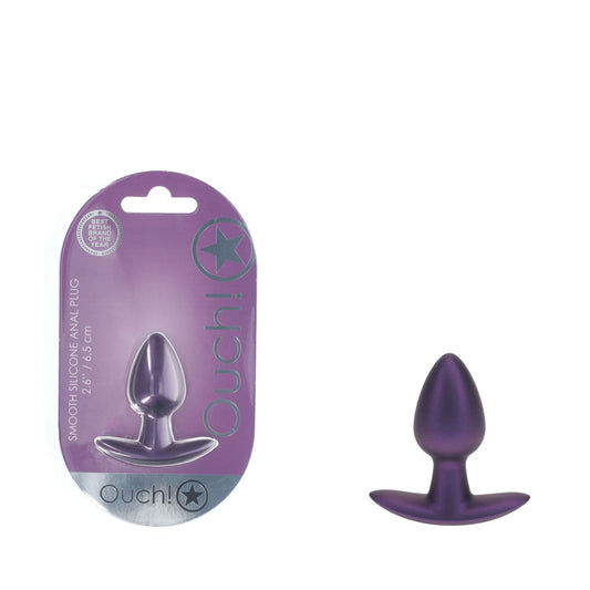 Shots Toys | OUCH! Anal Plug - Small - Metallic Purple