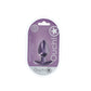 Shots Toys | OUCH! Anal Plug - Medium - Metallic Purple