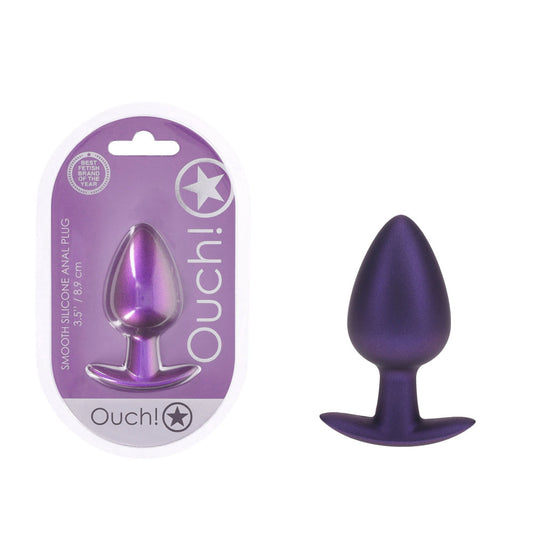 Shots Toys | OUCH! Anal Plug - Large - Metallic Purple