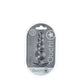 Shots Toys | OUCH! Beaded Anal Plug - Gun Metal