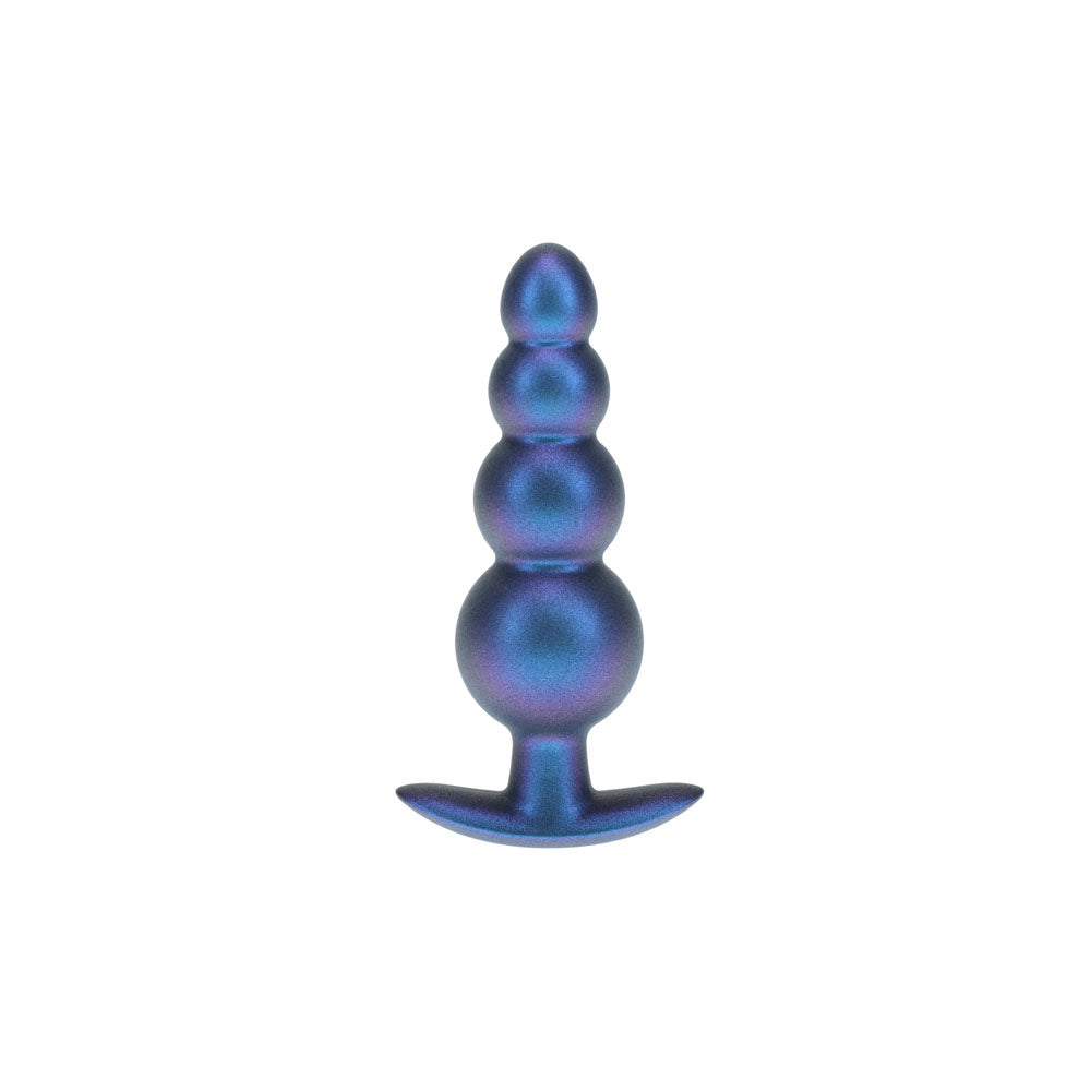 Shots Toys | OUCH! Beaded Anal Plug - Metallic Blue