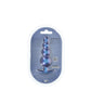 Shots Toys | OUCH! Beaded Anal Plug - Metallic Blue