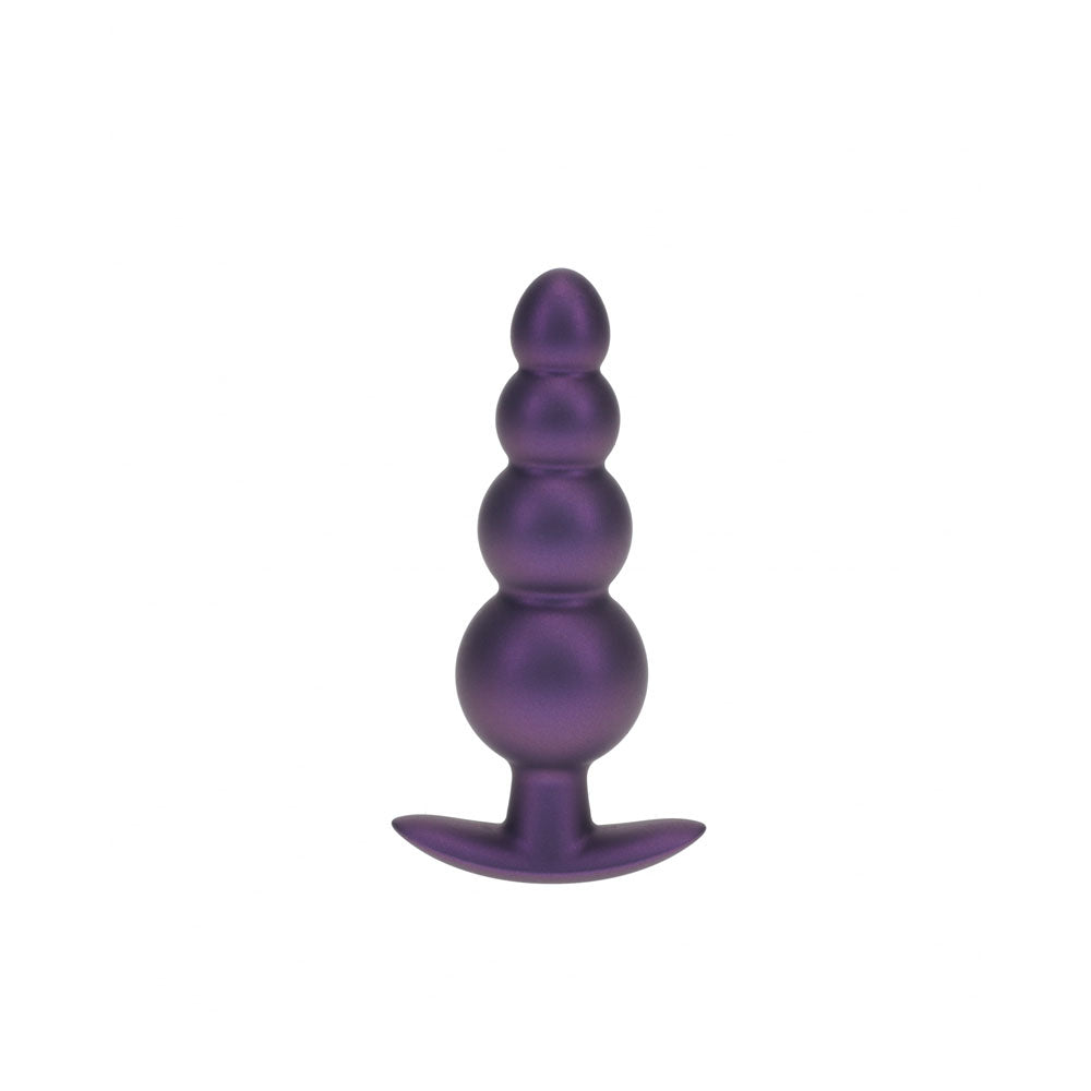 Shots Toys | OUCH! Beaded Anal Plug - Metallic Purple