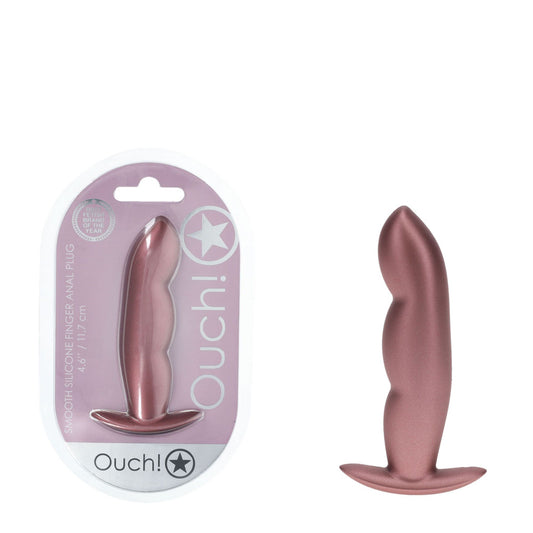 Shots Toys | OUCH! Finger Anal Plug - Rose Gold