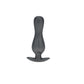 Shots Toys | OUCH! Curvy Anal Plug - Gun Metal