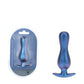 Shots Toys | OUCH! Curvy Anal Plug - Metallic Blue