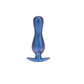 Shots Toys | OUCH! Curvy Anal Plug - Metallic Blue