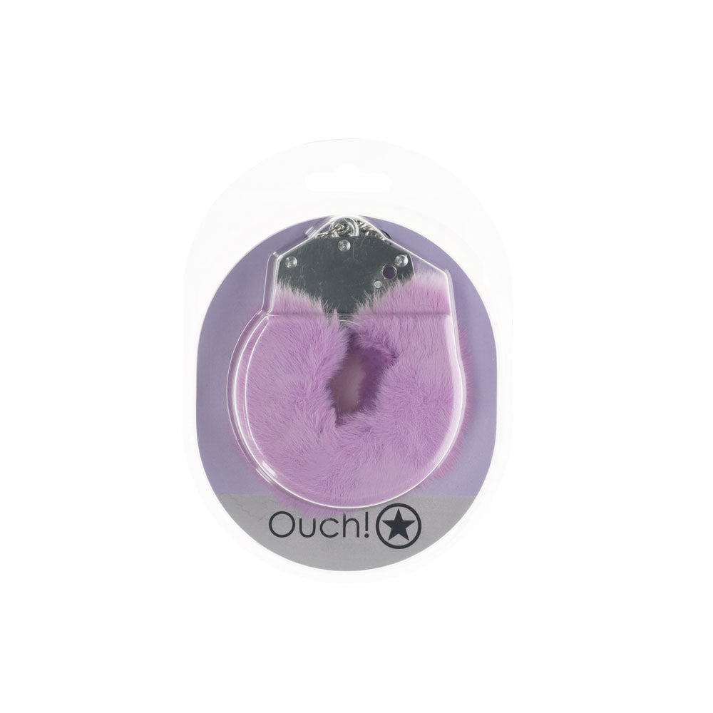 Shots Toys | OUCH! Heavy-Duty Fluffy Cuffs - Lavender