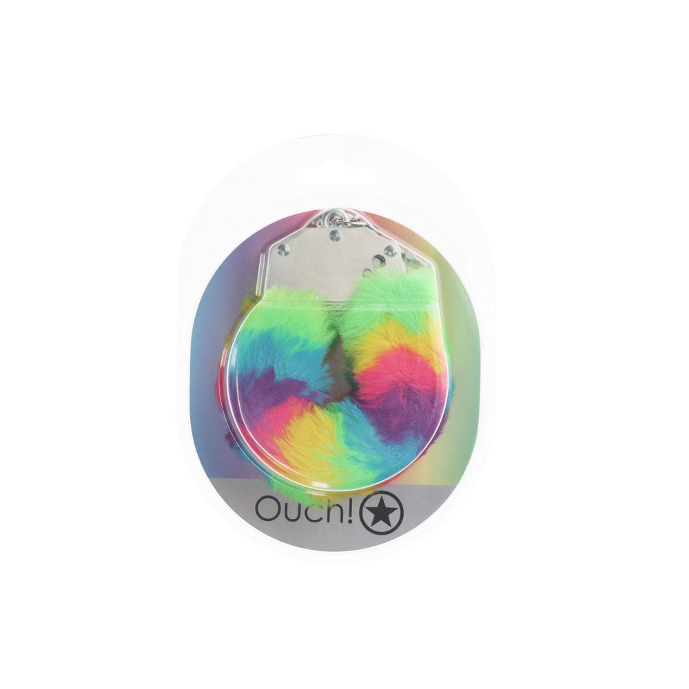 Shots Toys | OUCH! Heavy-Duty Fluffy Cuffs - Multicolour 1