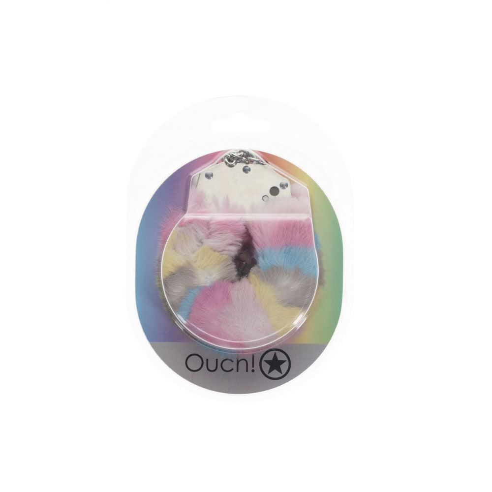 Shots Toys | OUCH! Heavy-Duty Fluffy Cuffs - Multicolour 2
