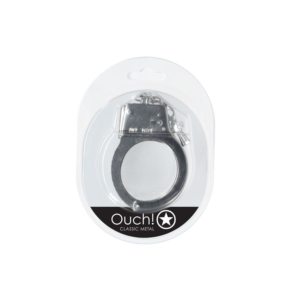 Shots Toys | OUCH! Classic Metal Cuffs - Silver