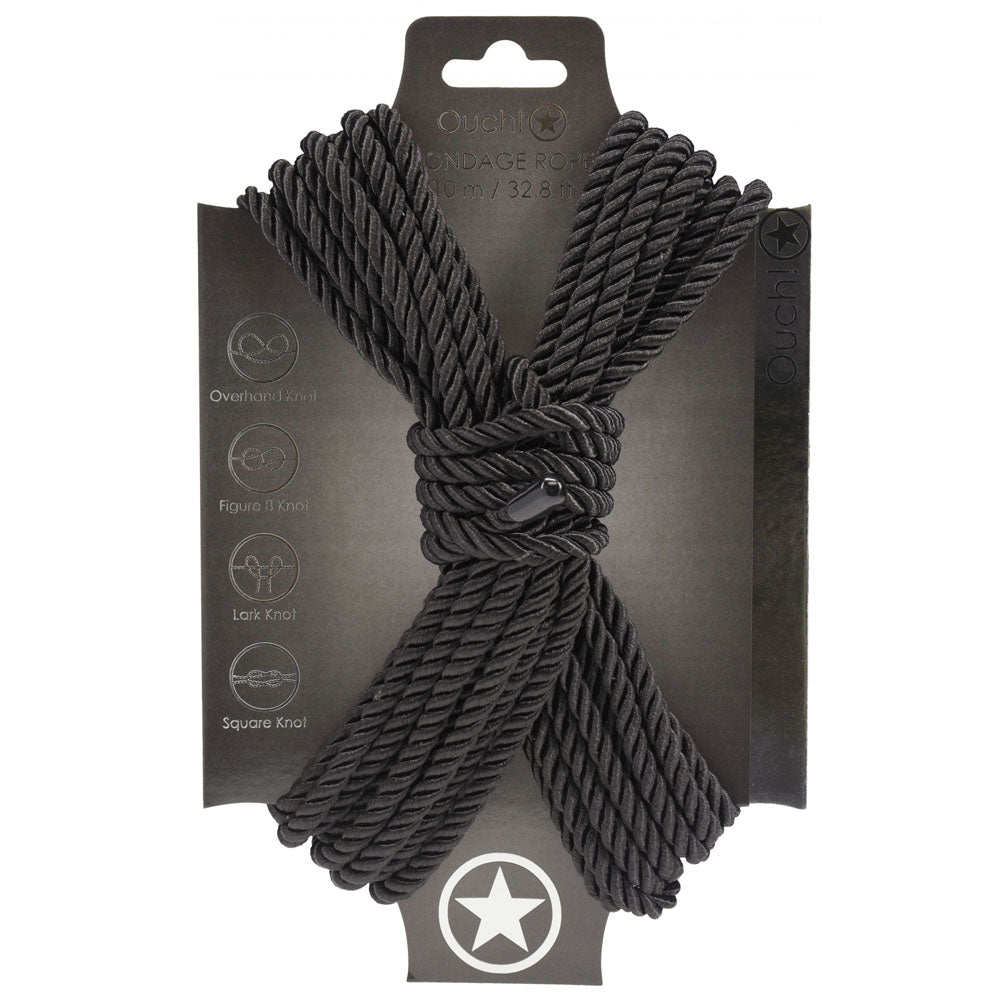 Shots Toys | OUCH! Bondage Rope 10M - Black