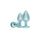 Shots Toys | OUCH! Paris Collection - Metal Anal Plug Set - Blue