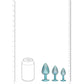 Shots Toys | OUCH! Paris Collection - Metal Anal Plug Set - Blue