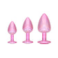 Shots Toys | OUCH! Paris Collection - Metal Anal Plug Set - Pink