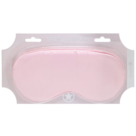 Shots Toys | OUCH! Satin Mask - Powder Pink