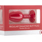 Shots Toys | OUCH! Regular Diamond Butt Plug Red