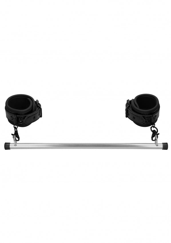 Shots Toys | Ouch! Luxury Spreader Bar Black