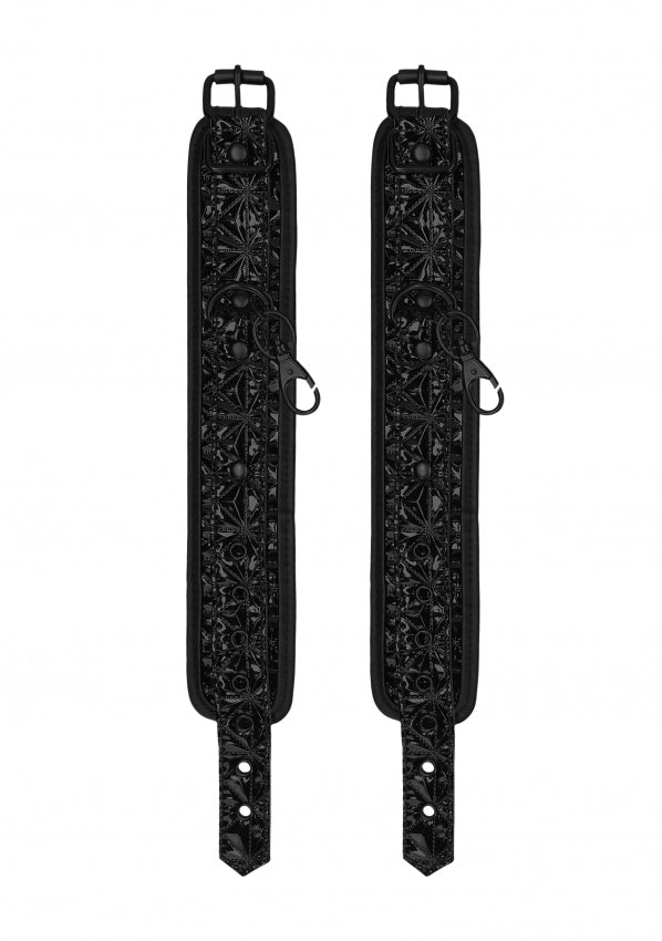 Shots Toys | Ouch! Luxury Spreader Bar Black