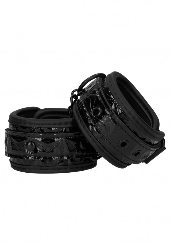 Shots Toys | Ouch! Luxury Spreader Bar Black