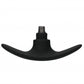 Shots Toys | OUCH! Interchangeable Butt Plug Set - Rounded Large Black