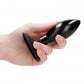 Shots Toys | OUCH! Interchangeable Butt Plug Set - Rounded Large Black