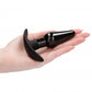 Shots Toys | OUCH! Interchangeable Butt Plug Set - Pointed Medium Black