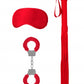 Shots Toys | Ouch! Introductory Bondage Kit #1 Red