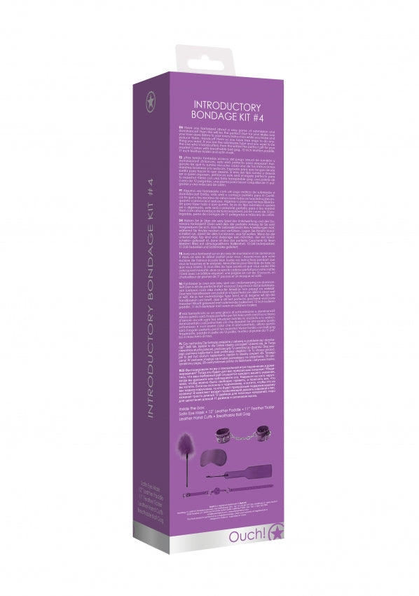 Shots Toys | OUCH! Introductory Bondage Kit #4 Purple