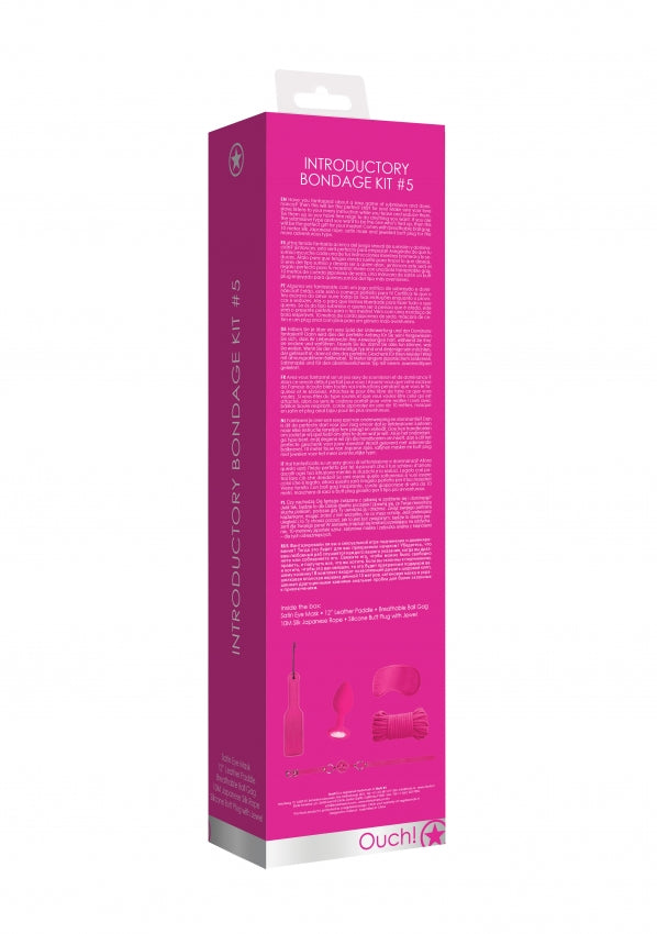 Shots Toys | OUCH! Introductory Bondage Kit #5 Pink