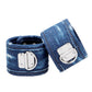 Shots Toys | Ouch! Denim Ankle Cuffs - Roughend Denim Style - Blue
