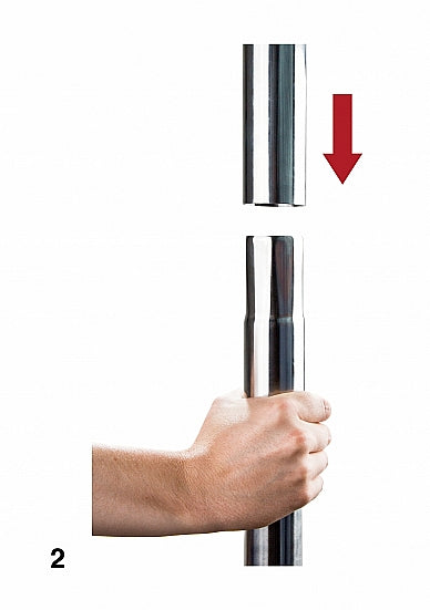 Shots Toys | Ouch! Dance Pole - Silver