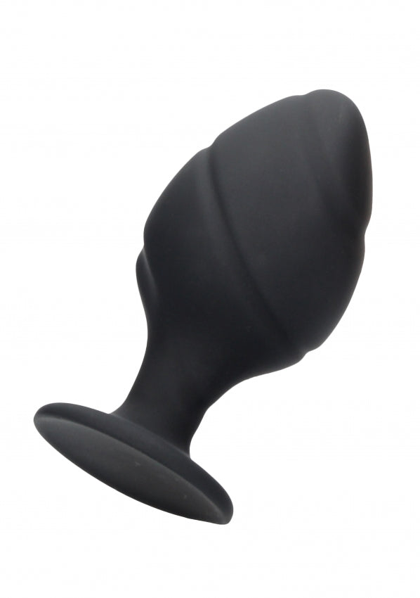Shots Toys | OUCH! Swirled Butt Plug Set - Black