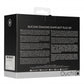Shots Toys | OUCH! Diamond Shape Butt Plug Set - Black