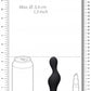 Shots Toys | OUCH! Wave Butt Plug - Black