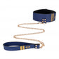 Shots Toys | Ouch! Collar With Leash - Sailor Theme - Blue