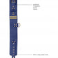 Shots Toys | Ouch! Collar With Leash - Sailor Theme - Blue