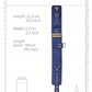 Shots Toys | Ouch! Collar With Leash - Sailor Theme - Blue