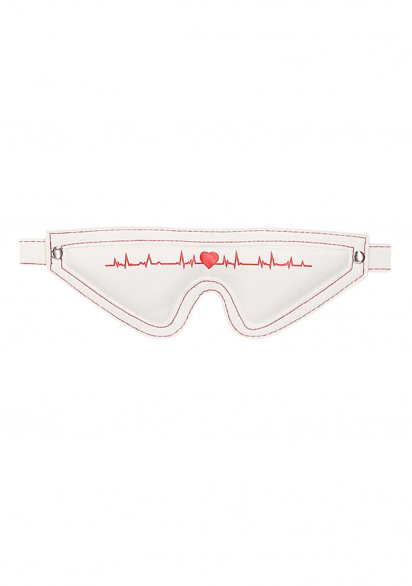 Shots Toys | Ouch! Eye-Mask - Nurse Theme - White