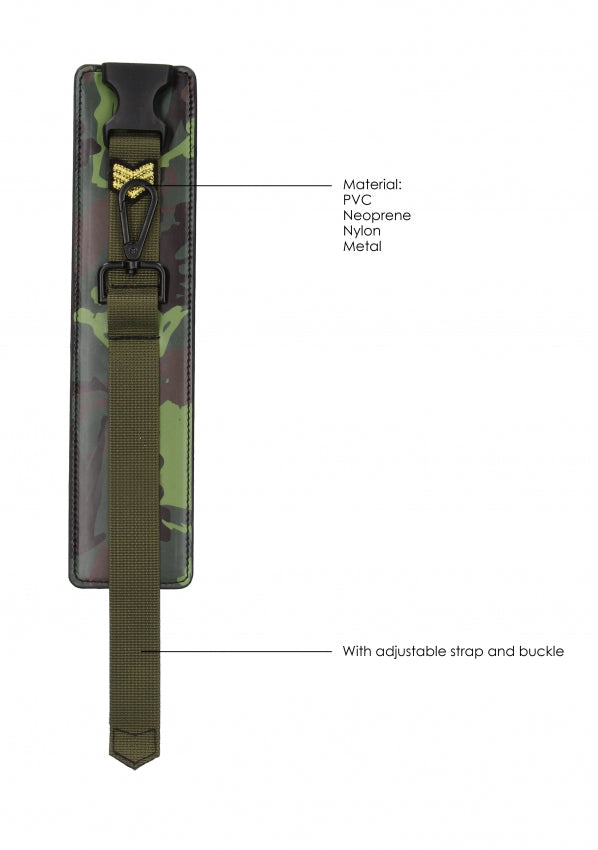 Shots Toys | Ouch! Ankle Cuffs - Army Theme - Green