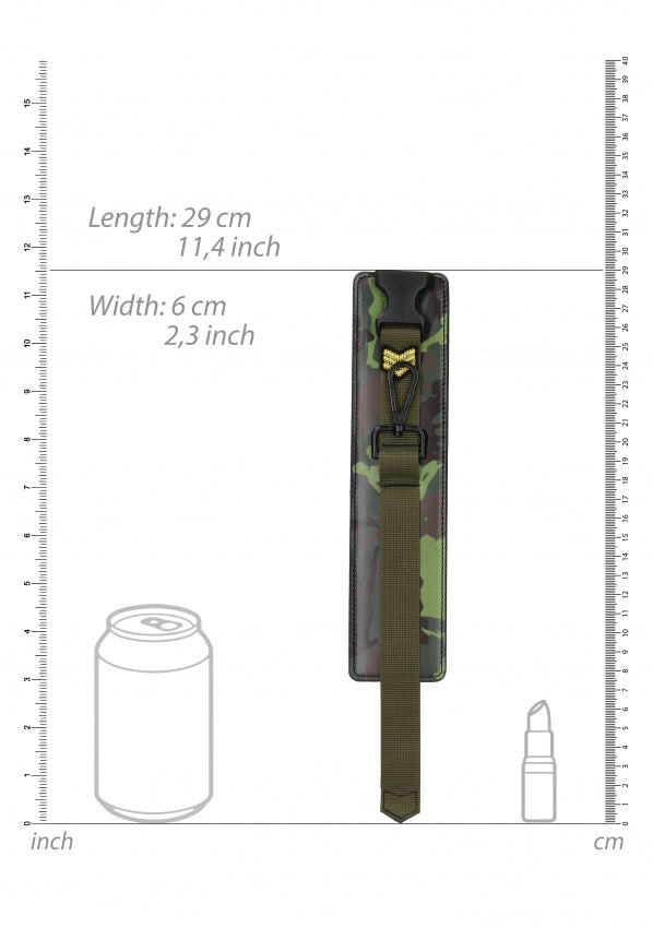 Shots Toys | Ouch! Ankle Cuffs - Army Theme - Green