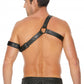 Shots Toys | OUCH! Gladiator Harness - One Size - Black