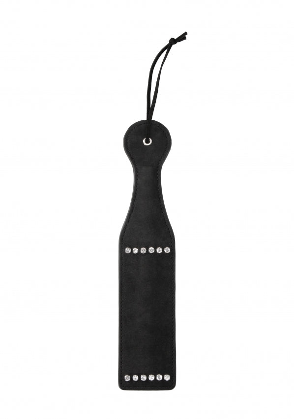 Shots Toys | Ouch! Diamond Studded Paddle - Black