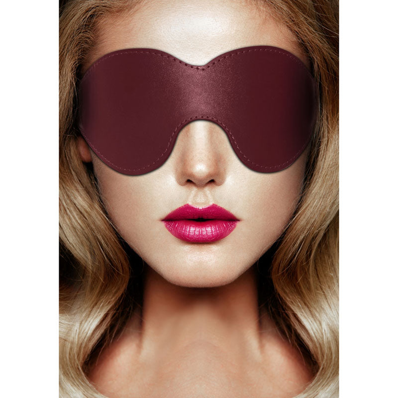 Shots Toys | OUCH! Halo - Burgundy Eye Mask