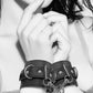 Shots Toys | Ouch! Bonded Leather Hand or Ankle Cuffs - With Adjustable Straps