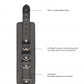 Shots Toys | Ouch! Bonded Leather Hand or Ankle Cuffs - With Adjustable Straps